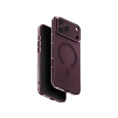 Uniq Hybrid Airsuit MagSafe Case for iPhone 18 Pro - Glossy Burgundy